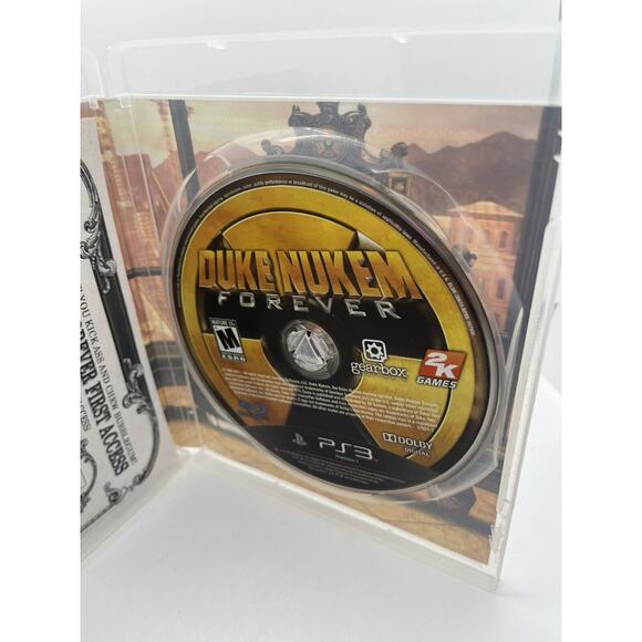 Duke Nukem Forever PS3 Sony Playstation 3 Complete in Box CIB - TESTED - Picture 5 of 7